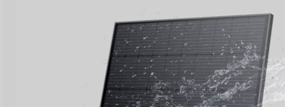 Weatherproof solar panel