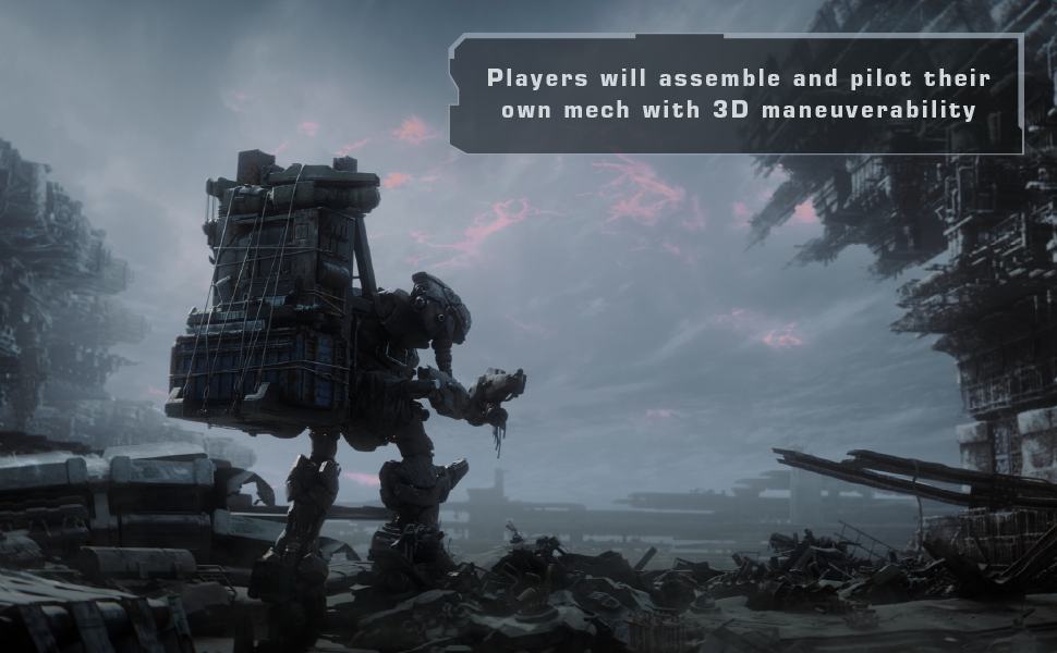 Armored Core VI cinematic scene