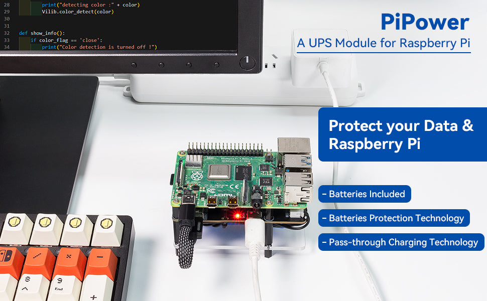 Raspberry Pi UPS module overview