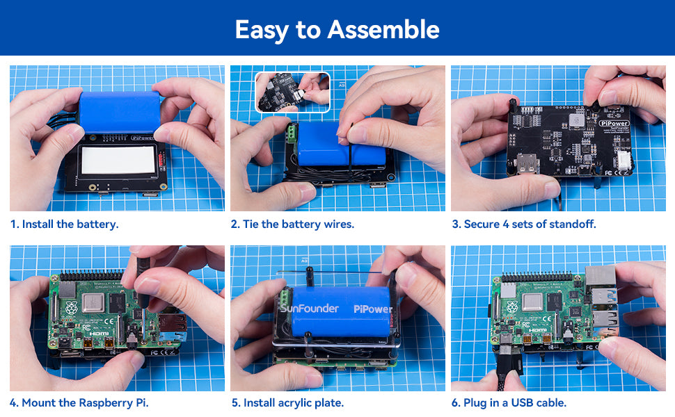 UPS installation guide for Raspberry Pi 4