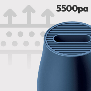 5500pa suction power feature