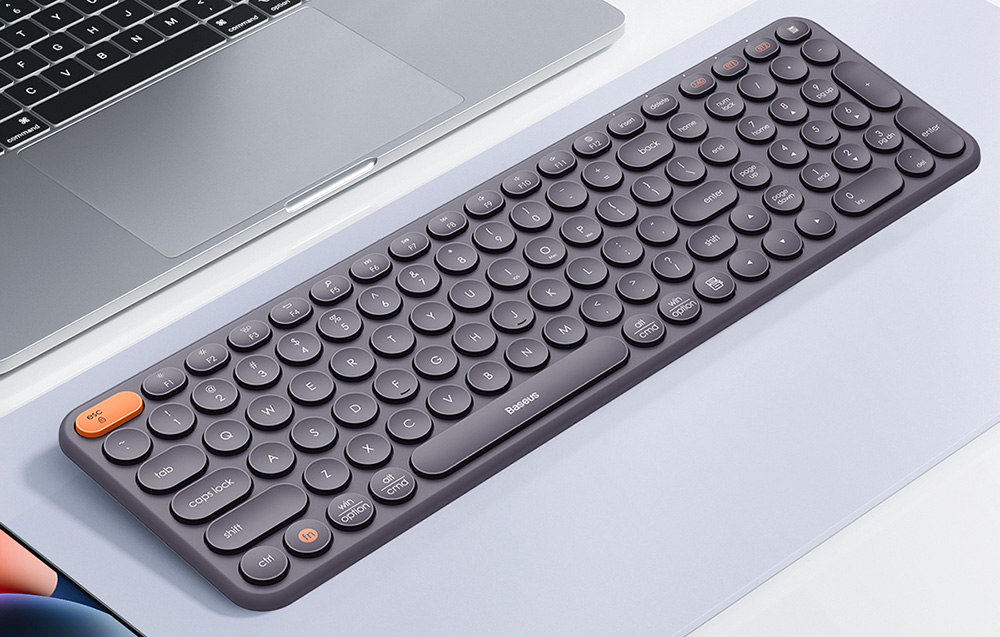 Baseus K01B wireless tri-mode keyboard - hero view