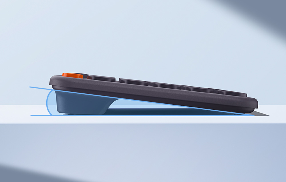 Baseus K01B ergonomic curve and quiet keys