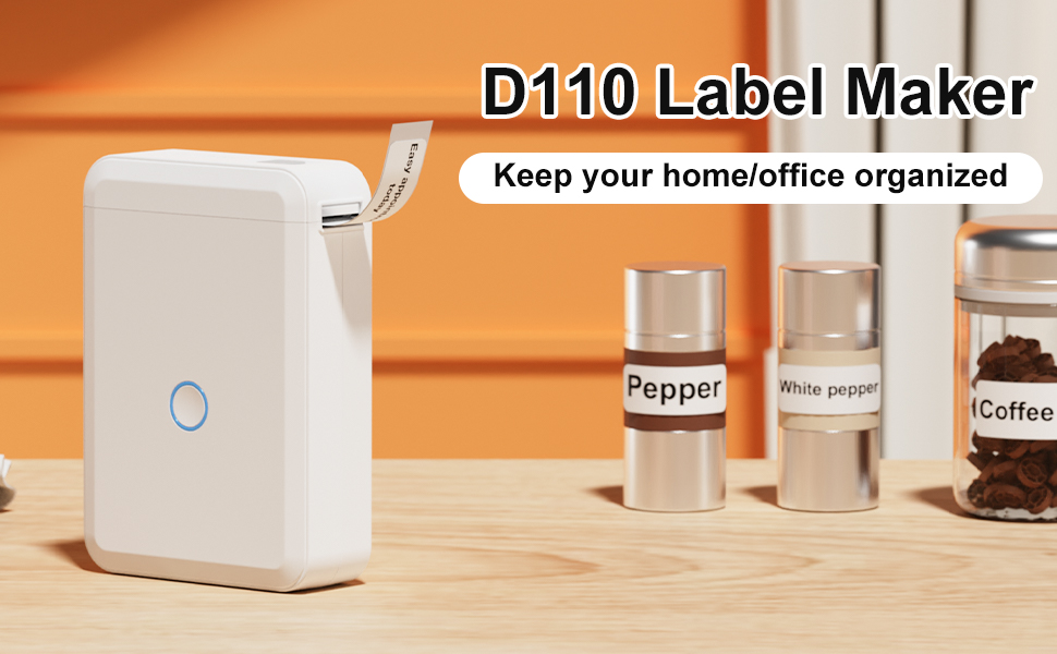 Label Maker Machine with Tape