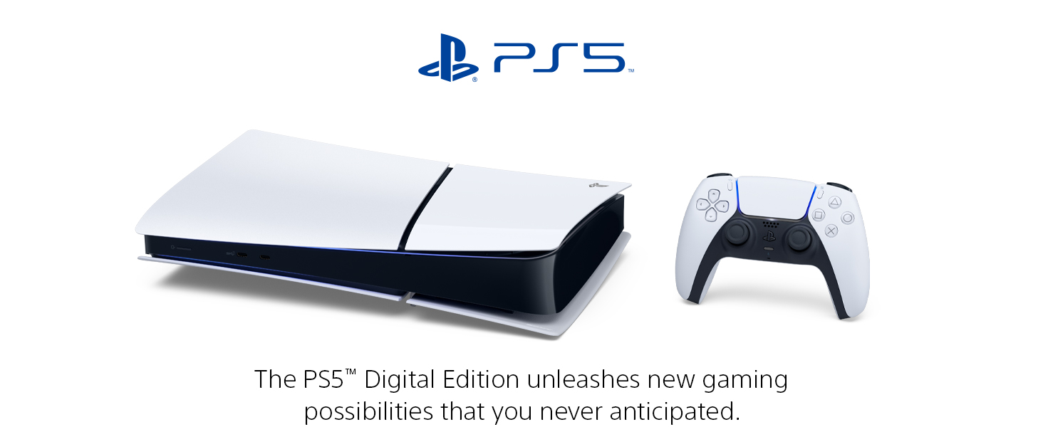 PS5 Digital Edition showcase image 1