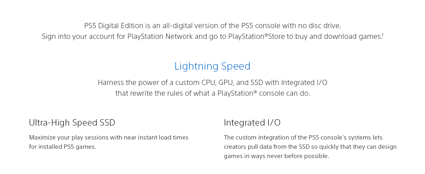 PS5 Digital Edition showcase image 2