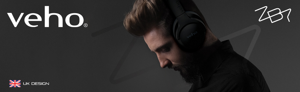 ZB-7 Wireless Noise Cancelling Headphones hero banner
