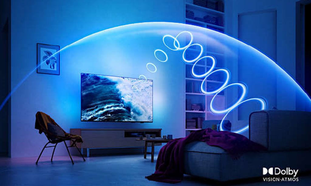 Dolby Vision and Atmos cinematic effect