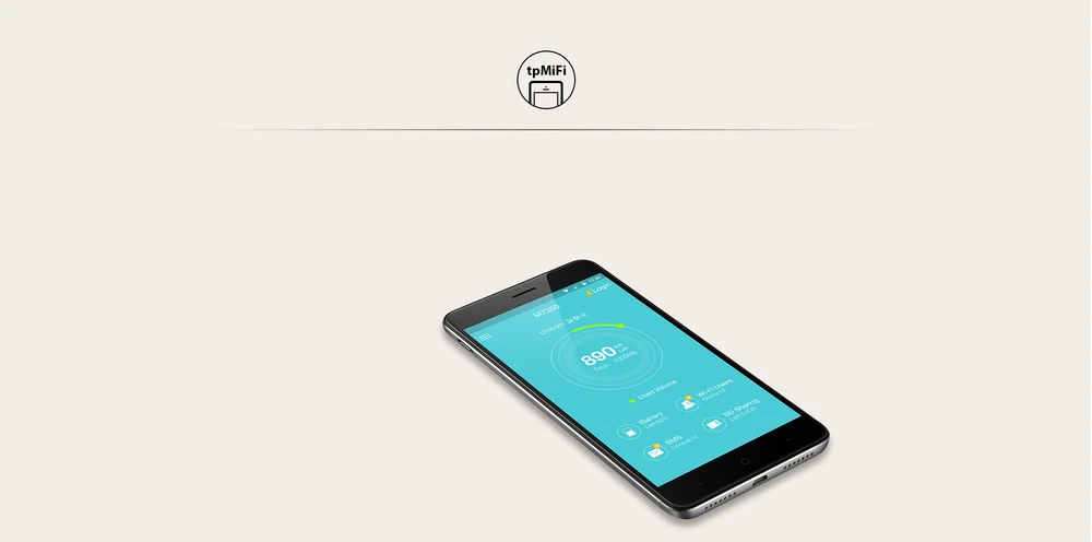 TP-Link M7350 display and app