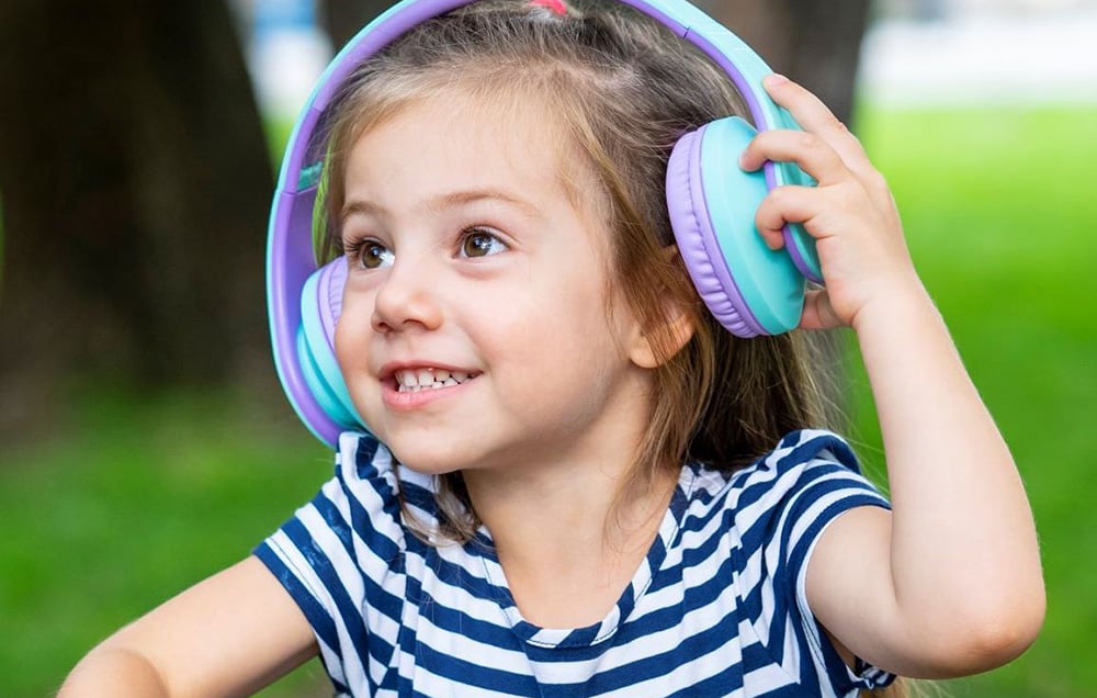 PowerLocus P2 Wireless Headphones for Kids