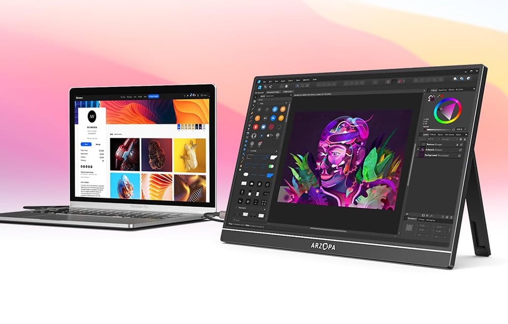 Arzopa A1 ports and device compatibility