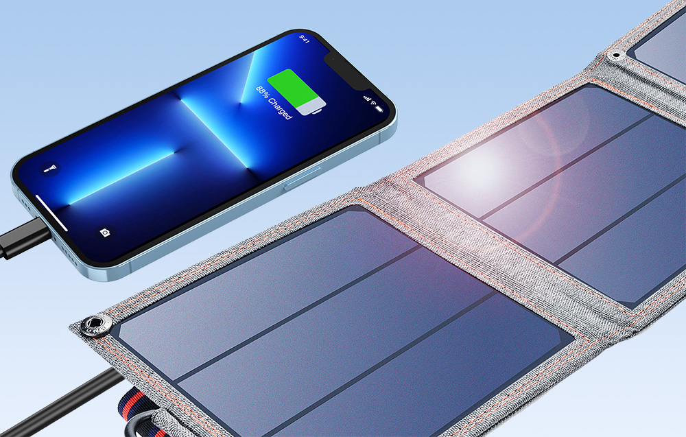 Choetech SC004 foldable solar charger product image