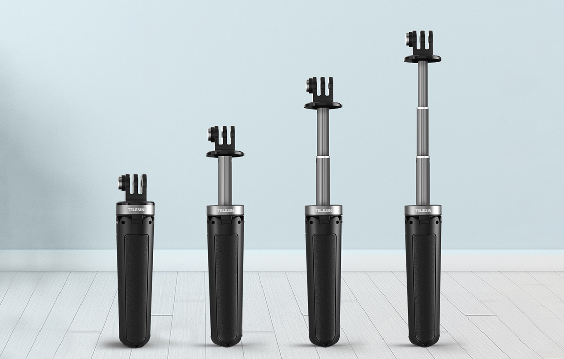 Tripod adjustable height demonstration