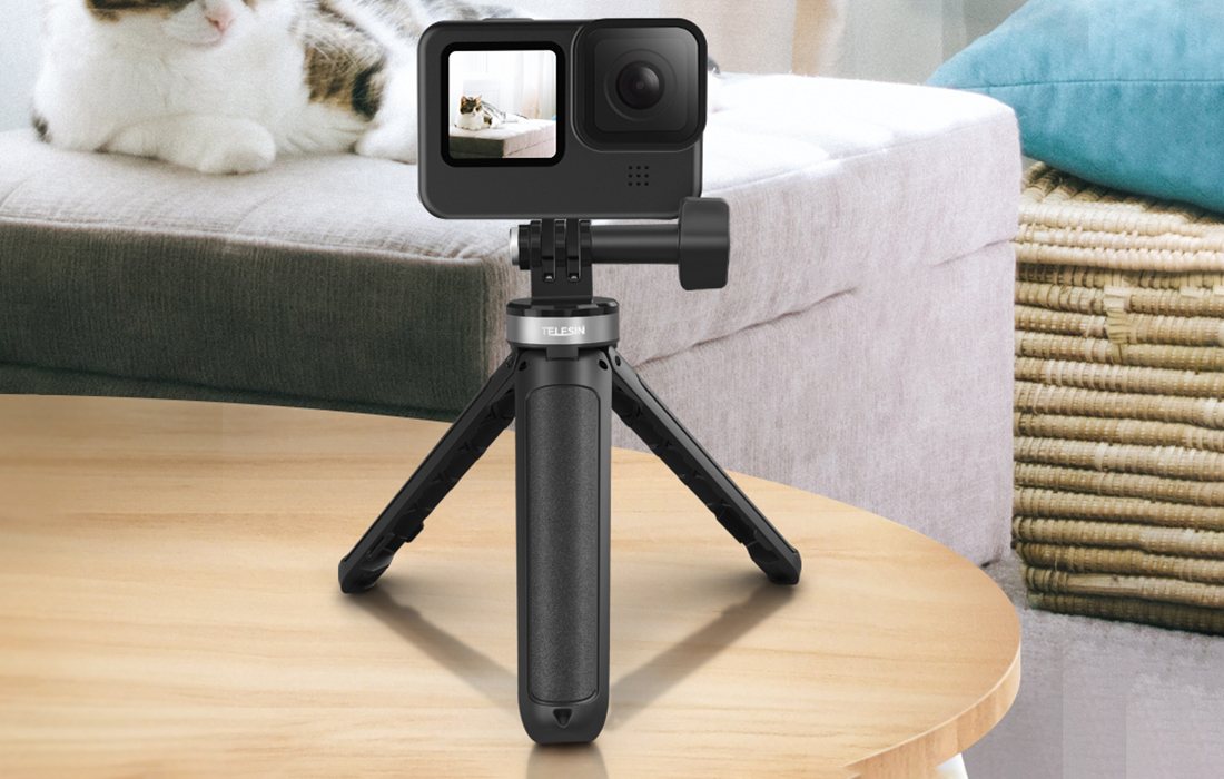 Tripod being used in different scenarios