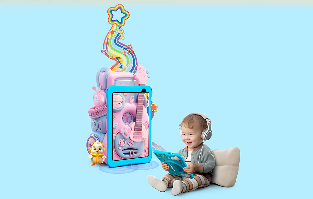 Teclast P85T Kids design and portability