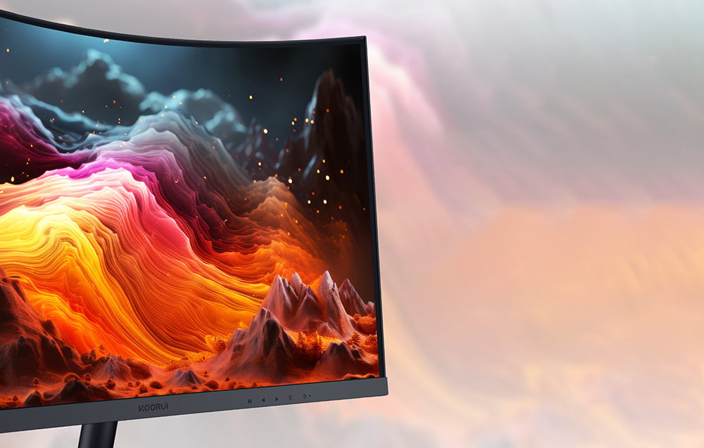 Koorui 24N5CA Full HD image quality