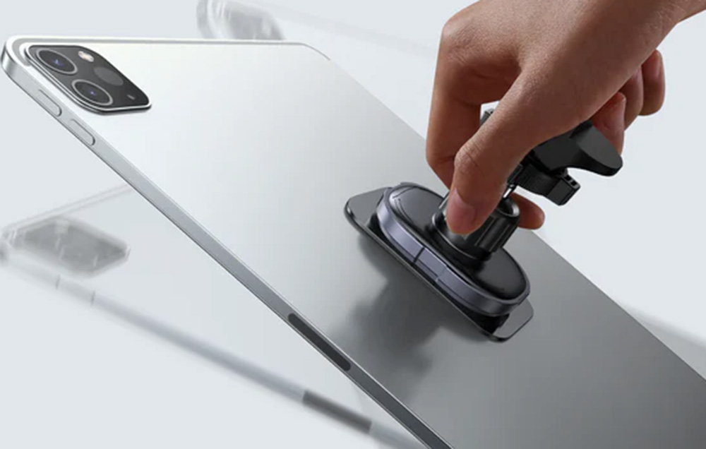 Close-up of Joyroom JR-ZS311 magnetic mount with strong grip
