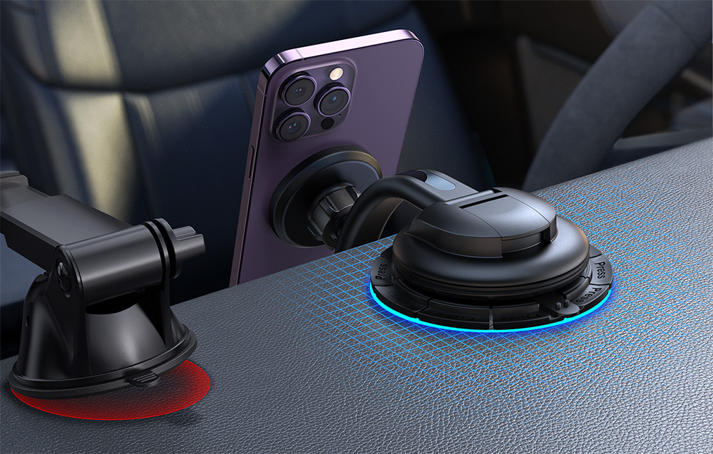 Joyroom JR-ZS366-W compact car holder mounted on vent