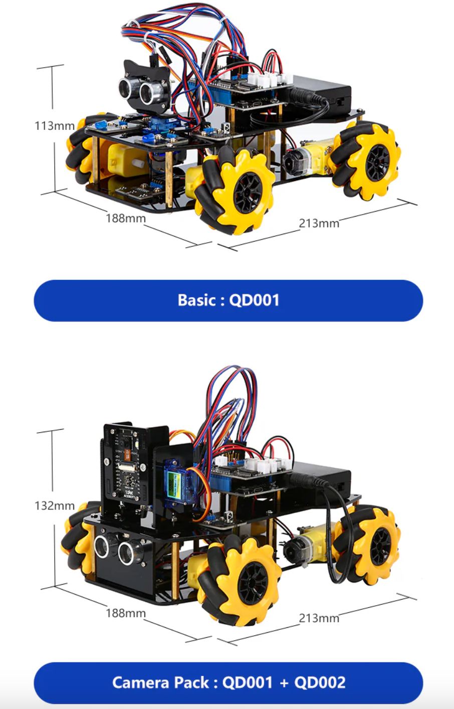 Acebott ESP32 Camera Expansion Pack image 4