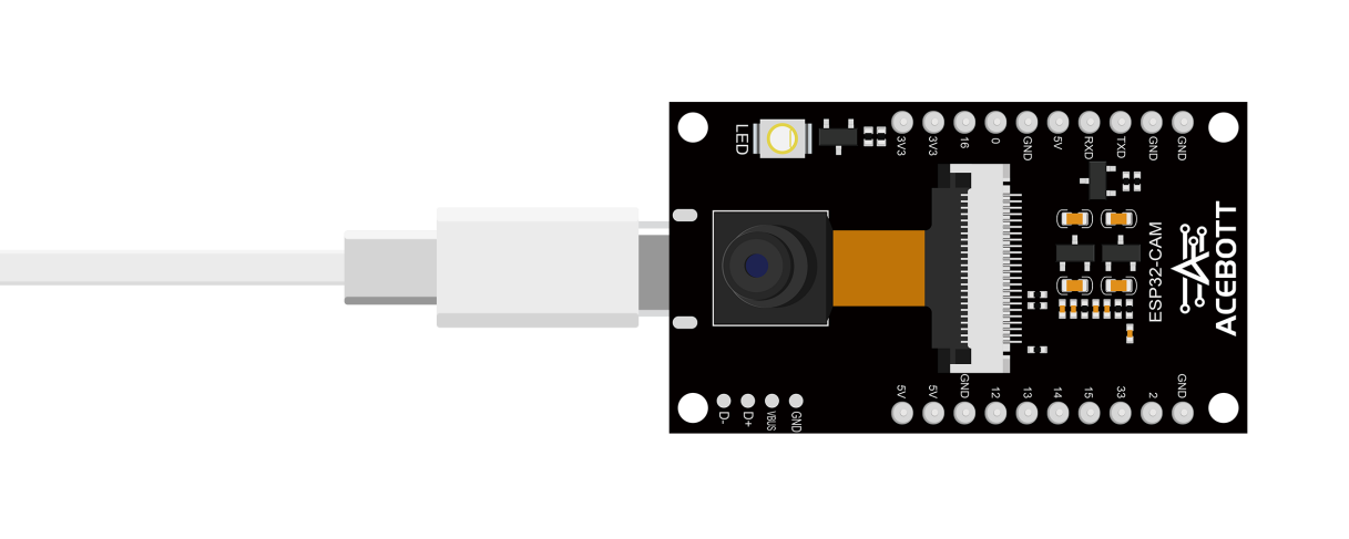 QA011 ESP32-CAM wiring diagram
