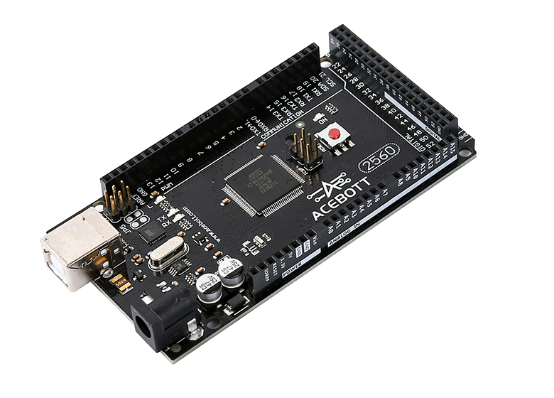ACEBOTT QA003 Mega 2560 R3 board top view