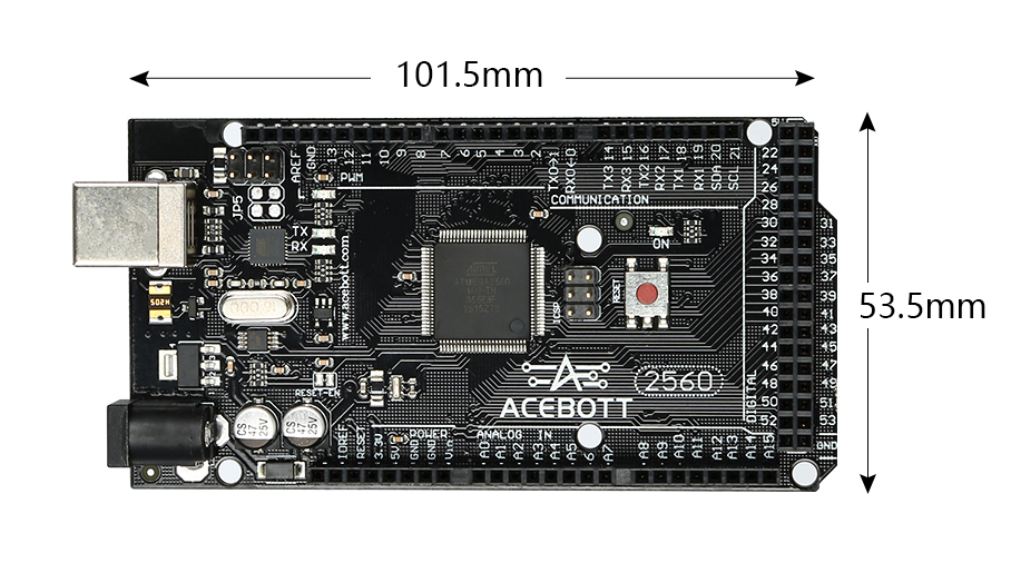 ACEBOTT QA003 Mega 2560 R3 accessories image
