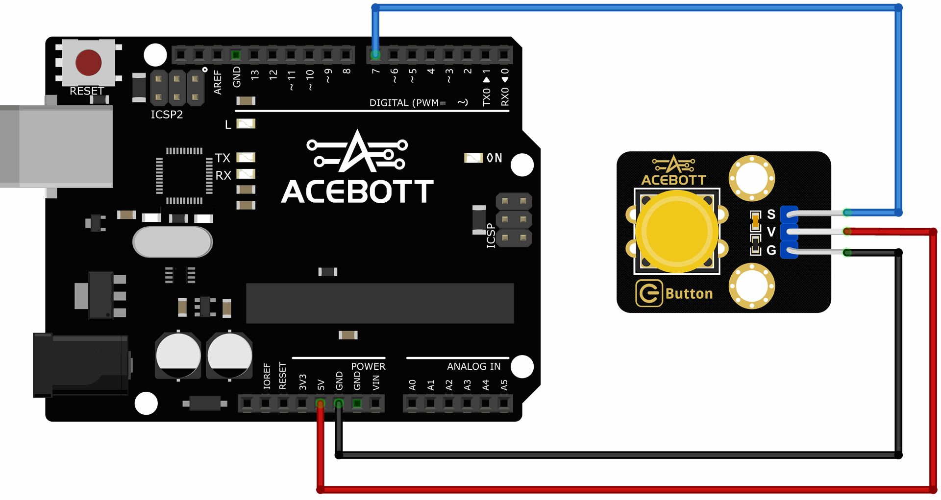 Button module wiring diagram
