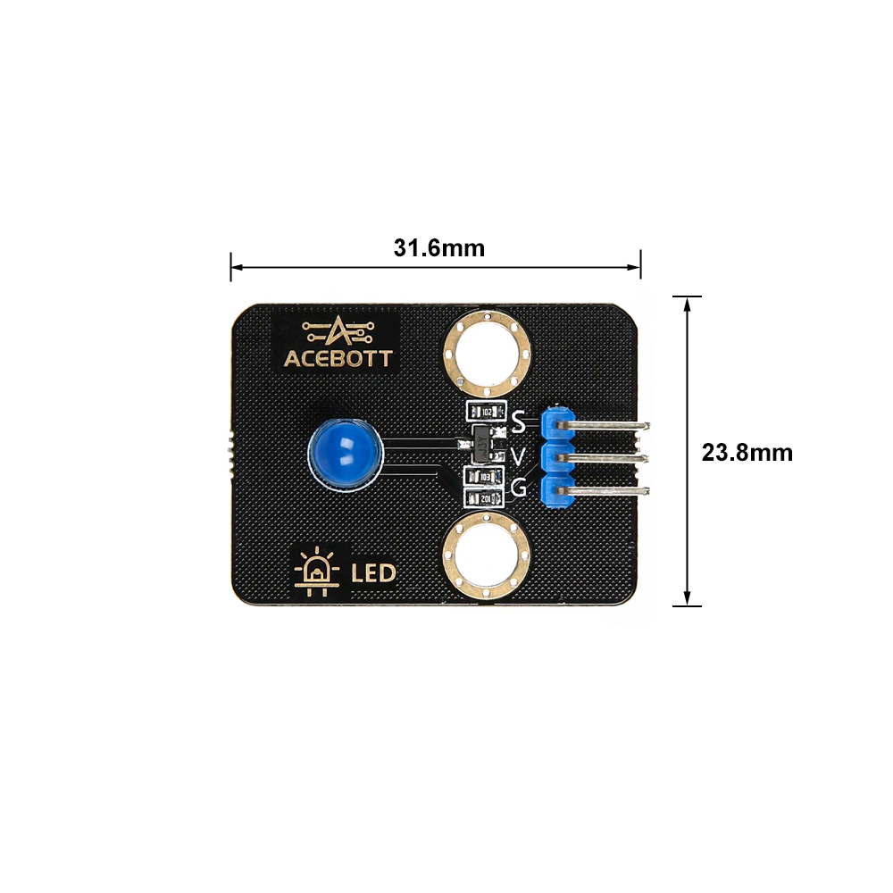 LED module product photo