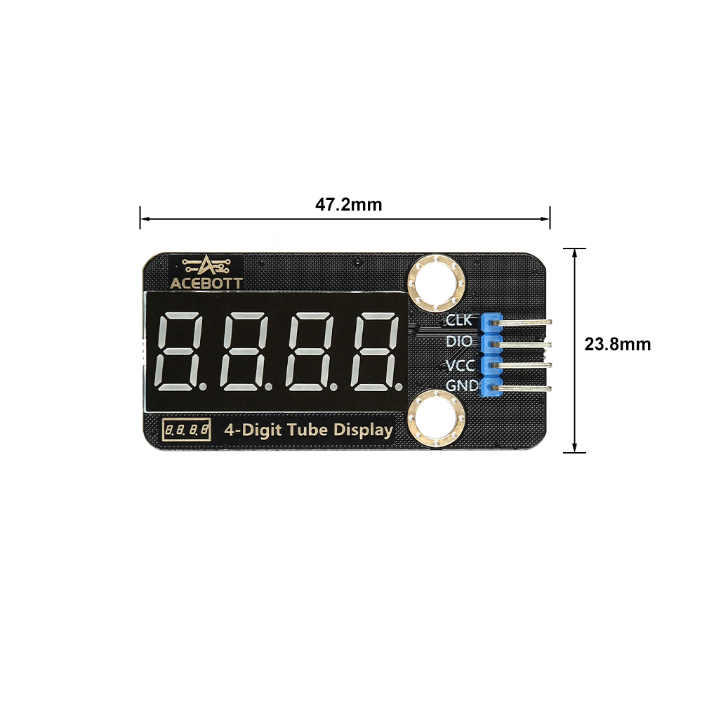 4-digit nixie tube display module photo