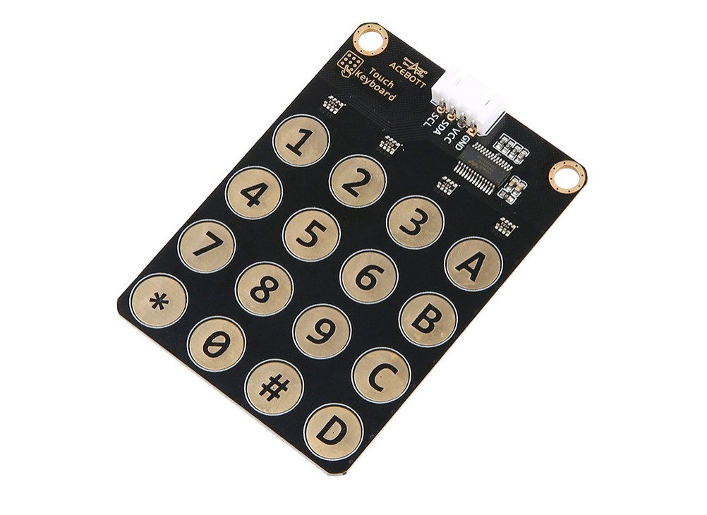 4×4 touch keyboard module product image