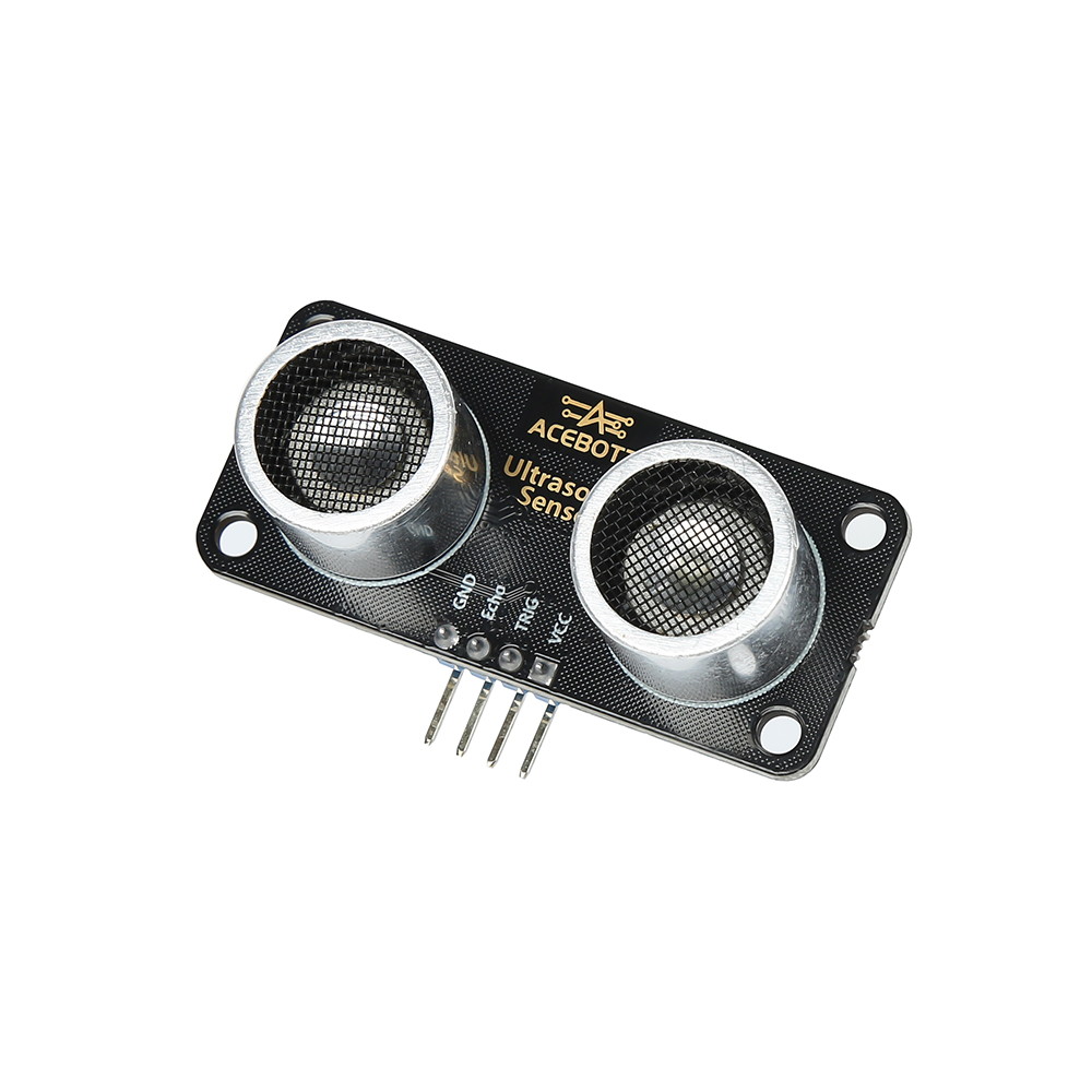 Ultrasonic sensor front view