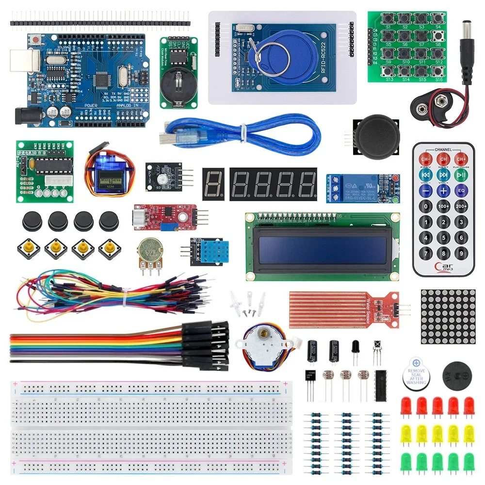 UNO electronics kit contents
