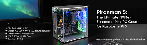 Pironman 5 Case overview