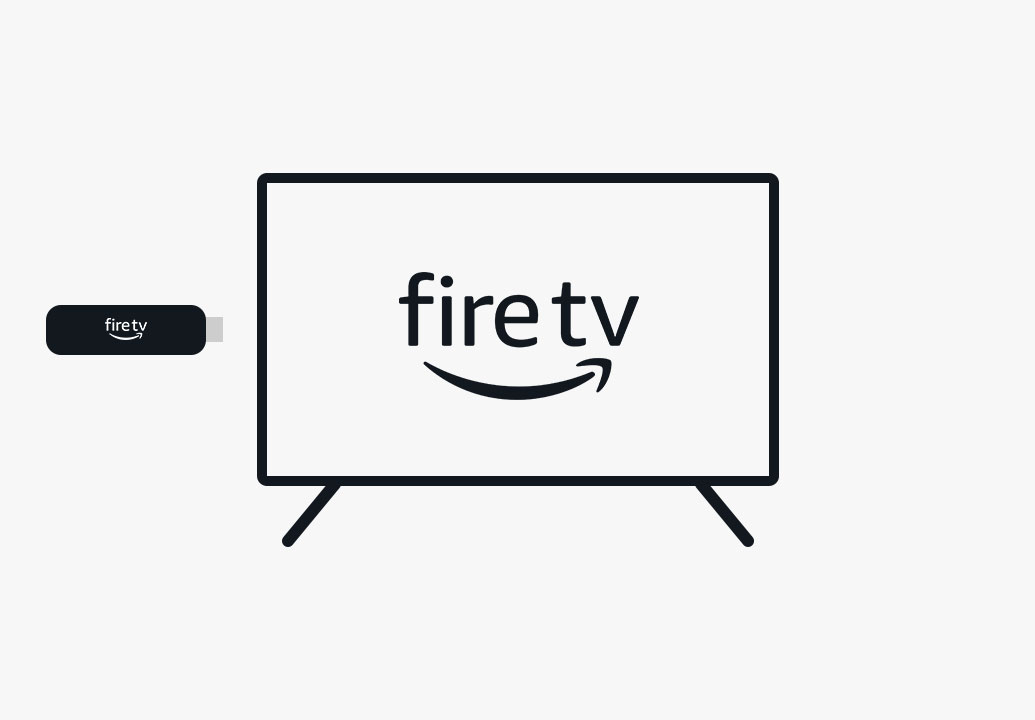 Illustration of Fire TV Stick HD pointing toward a TV's HDMI port