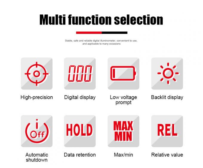 VICTOR 1010D+ Digital Light Meter Lux meter 5 image