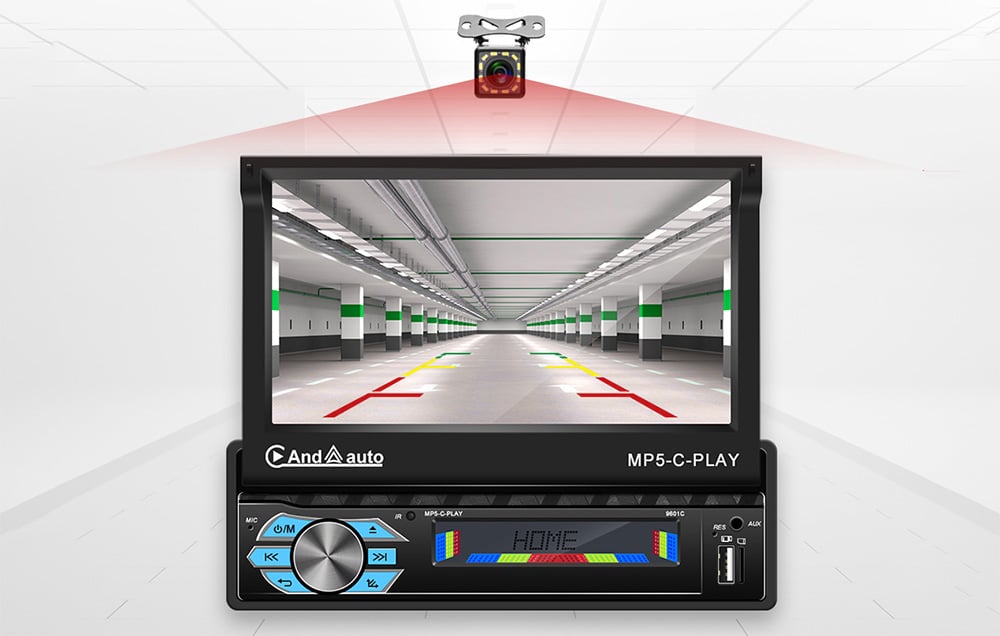 Rear camera support