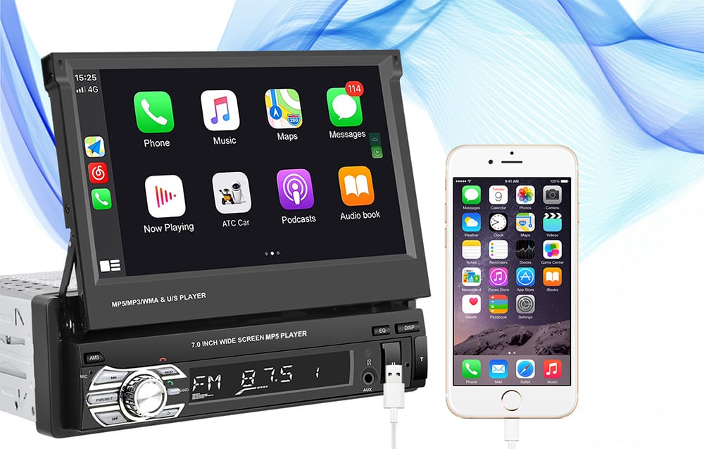 Podofo A3503 Android Auto and Mirror Link
