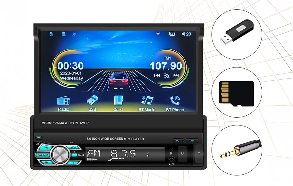 Podofo A3503 touchscreen interface