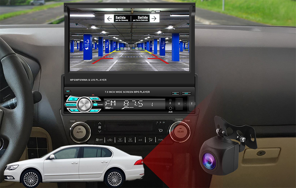 Podofo A3503 radio and camera integration