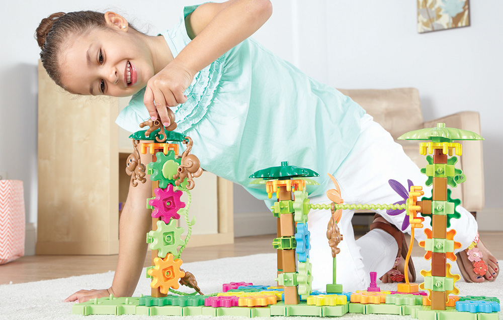 Moving Monkeys Building Set - jungle gear construction