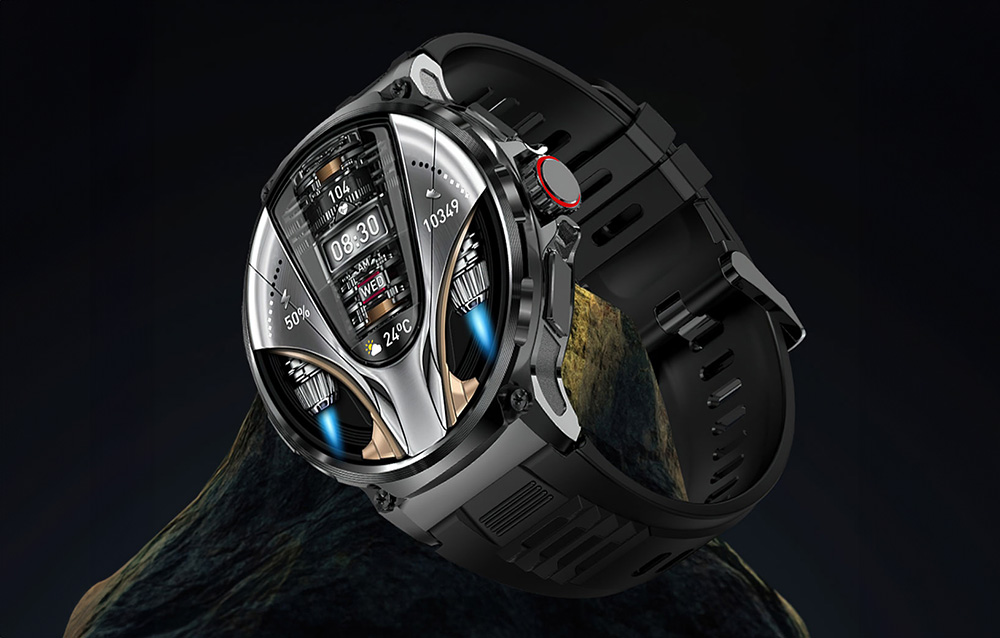 Colmi V69 smartwatch black