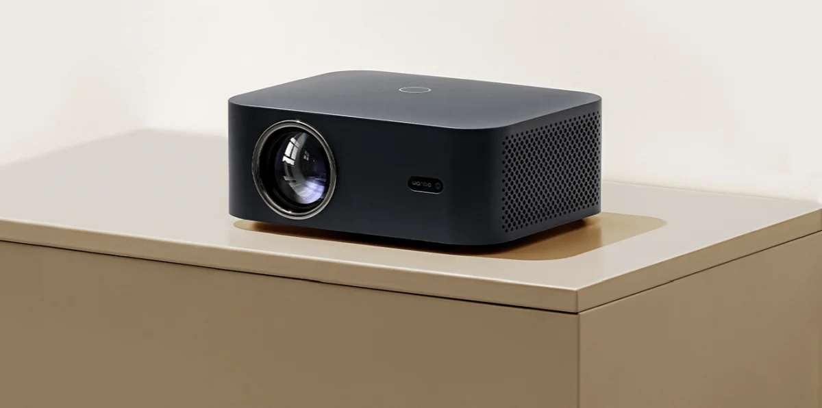 Wanbo X2 Max compact projector front view