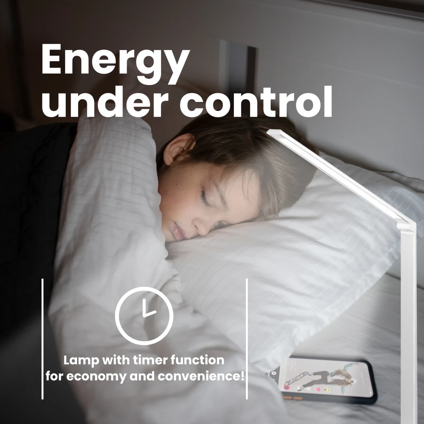 Smart Life desk lamp with timer feature