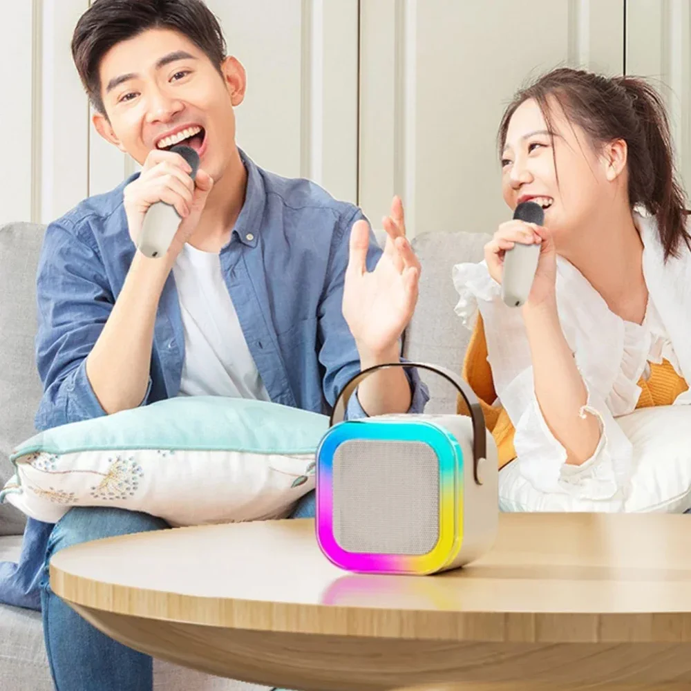 Extralink Kids Mini Karaoke LED set with microphones