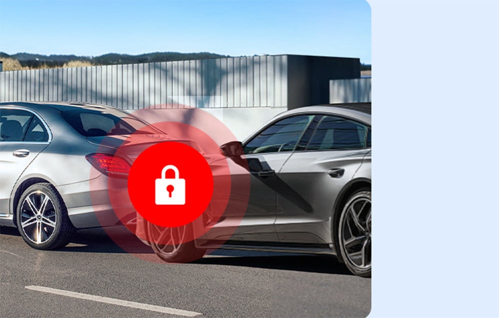 G-sensor auto-lock demonstration
