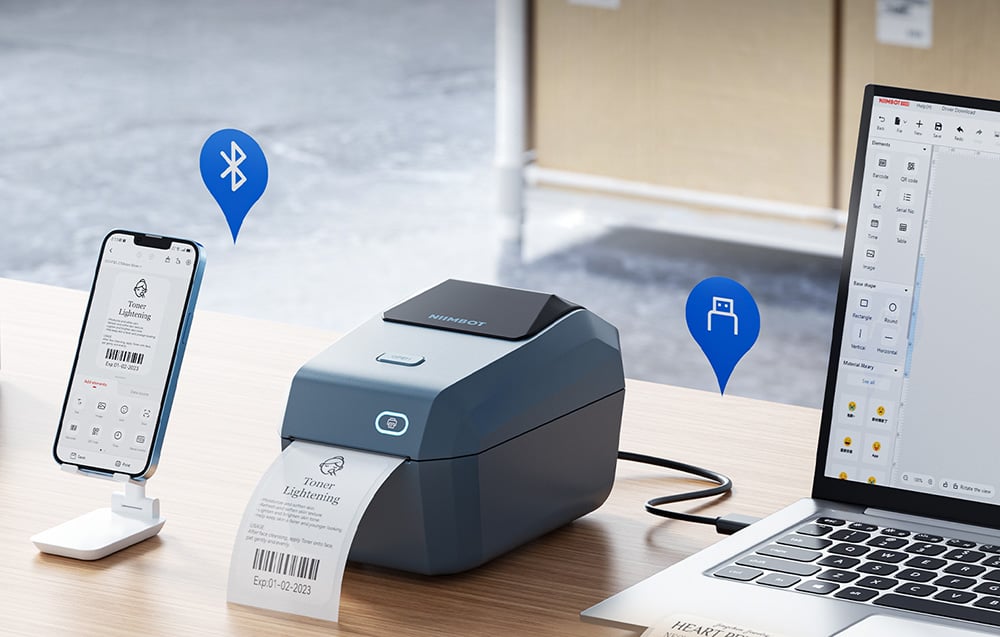 Wide compatibility of Niimbot K3W with devices