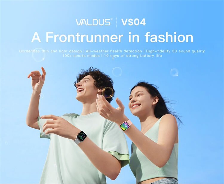 VS04 smartwatch front display