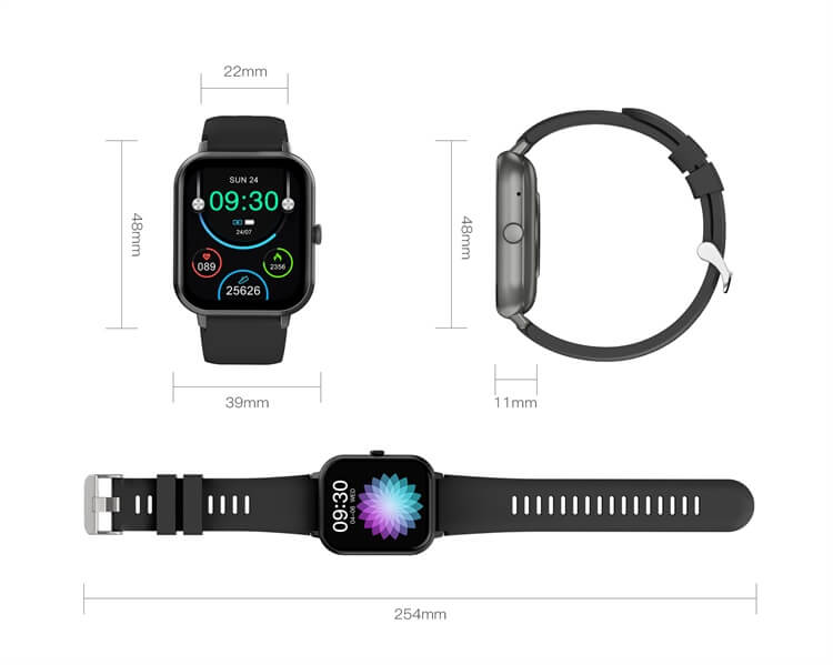 VS04 smartwatch interface screen