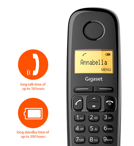 Gigaset A170 side profile