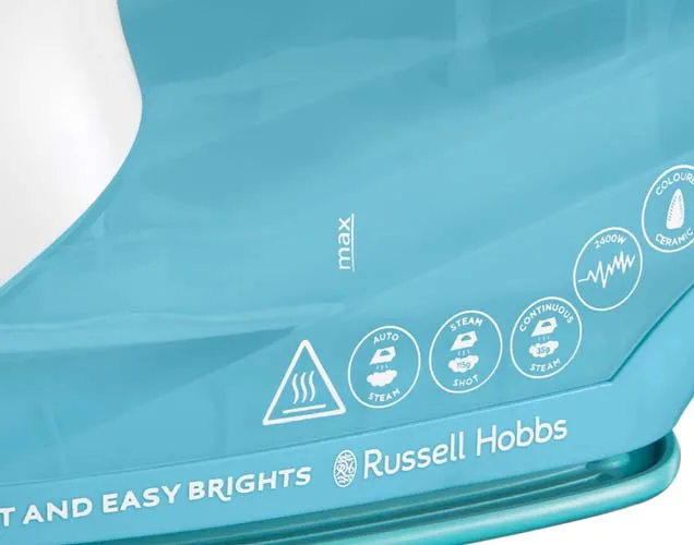 Russell Hobbs Light & Easy Brights Aqua Iron